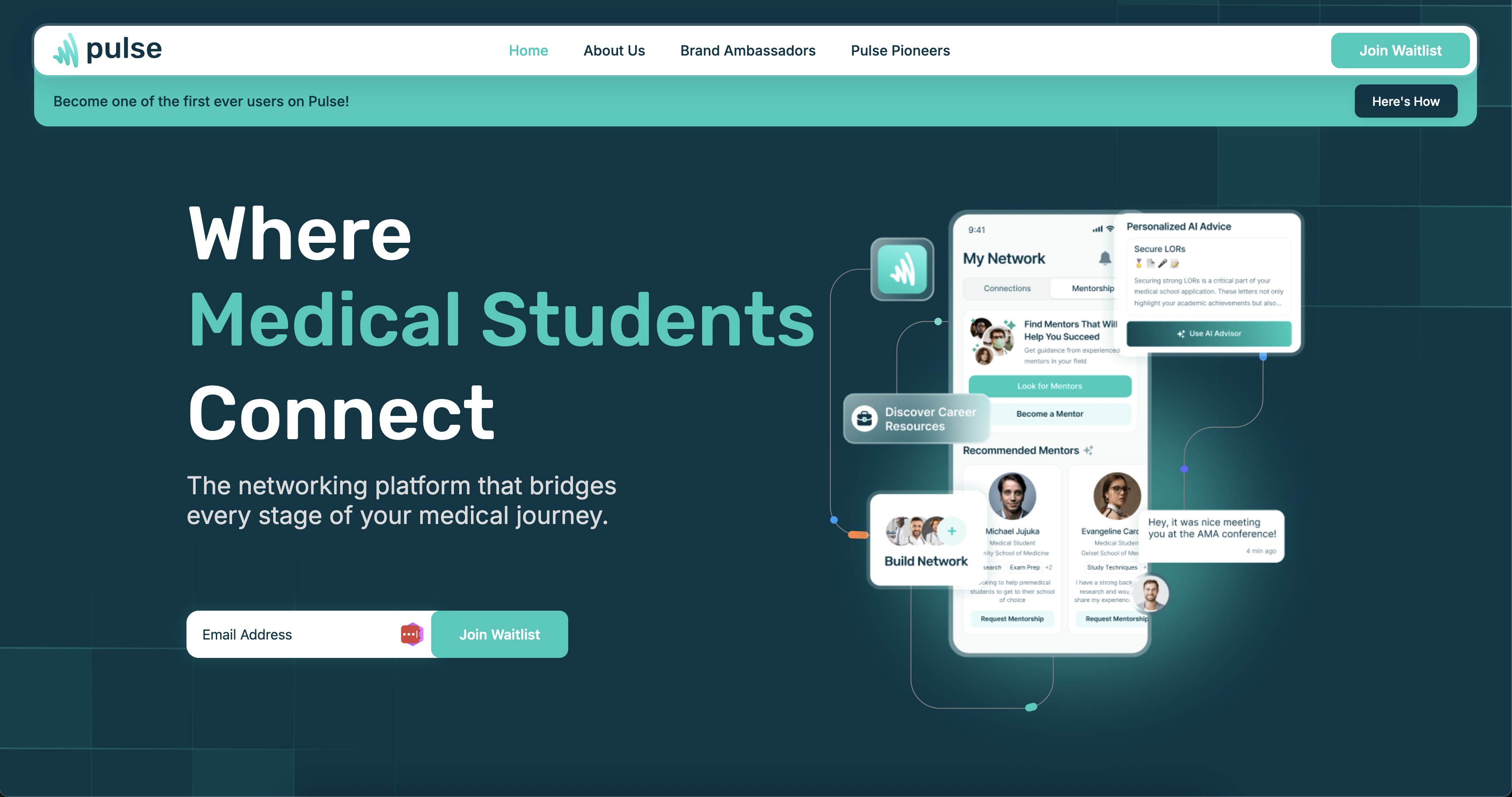 Pulse, Where Healthcare Connects. screenshot 1